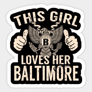 BALTIMORE Sticker